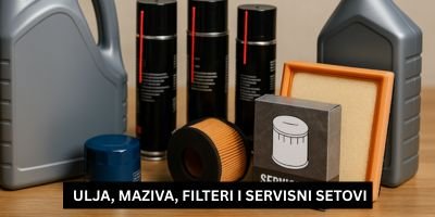 Ulja, maziva, filteri i servisni setovi 